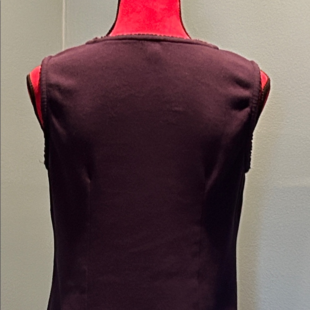 Elegant Navy Sleeveless Dress Size Small - Picture 6 of 13